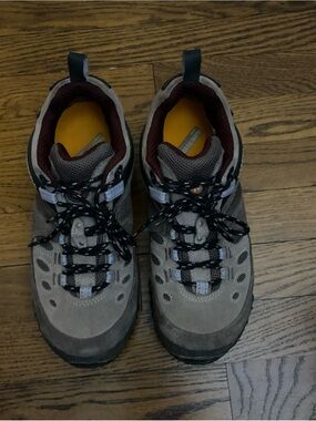Women’s Merrell Chameleon Arc Ventilator Brown Orange US 8.5 Hiking Trail Shoes